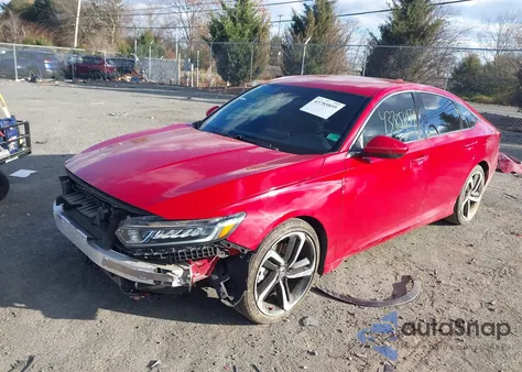 2018 Honda Accord Sport from USA, damaged, VIN 1HGCV1F34JA135503